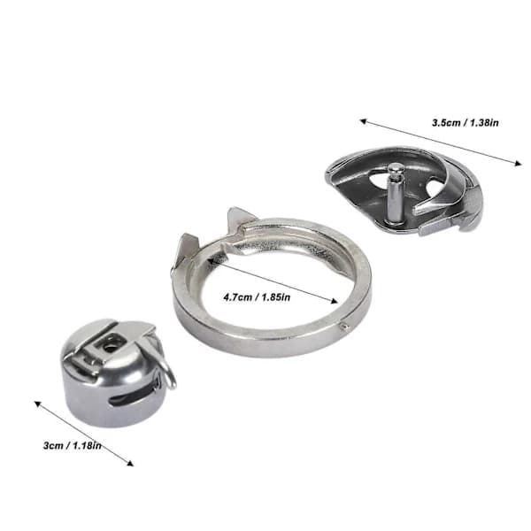 [EN] Sewing Machine Hook Bobbin Case Set for EverSewn for Singer 1105 1107 1116 1120 1130 12 1304 Bobbin Case Hook Shuttle Race Cover