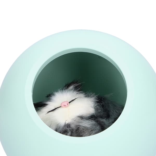 Pet House Night Light, Green, USB Charging, Desk Atmosphere Lamp, Warm Light