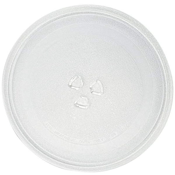 Replacement Plate for Microwave Flat for Microwave Replacement Durable Universal for Turntable for Microwave Round Replacement Plate