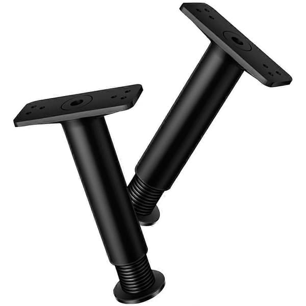 2 Pcs. Bed Support Legs with Adjustable Height, Bed Frame Support Legs (Adjustable Range 15.0-25.0 cm)-F0