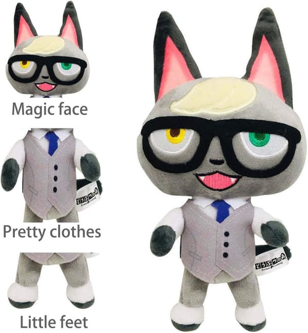 Animal Crossing New Leaf plysjlegetøj egnet til samling, Anima[LD]