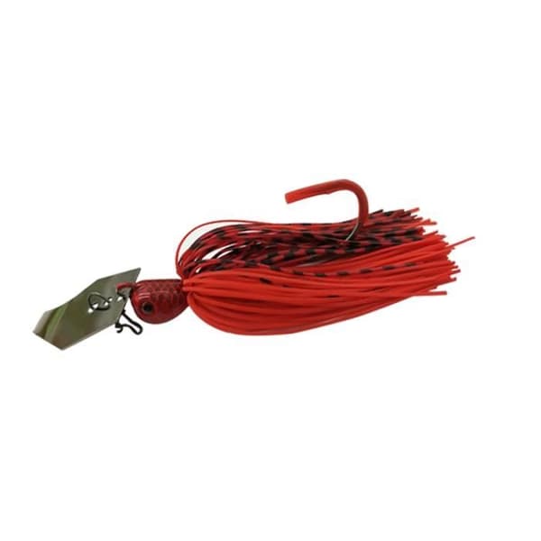 04 Hvit - 14g - Fiskesluk med stort blad, Buzzbait, Chatterbait, Wobbler, Spinnerbait, for abbor, gjedde[DB]