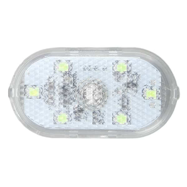 LED Car Lamp with Touch Control, Mini Night Atmosphere Light for Car Interior, Built-in Battery, Ice Blue