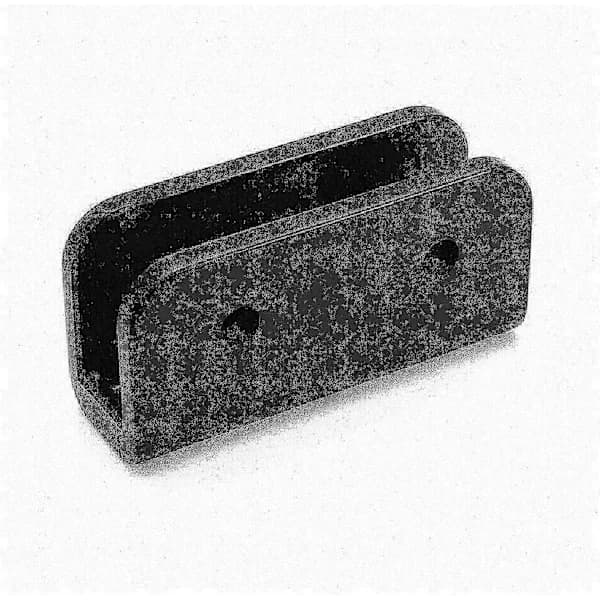 4 pcs 2-way Pop Up Gazebo Replacement Connector Spare Rectangular Bracket Set Black