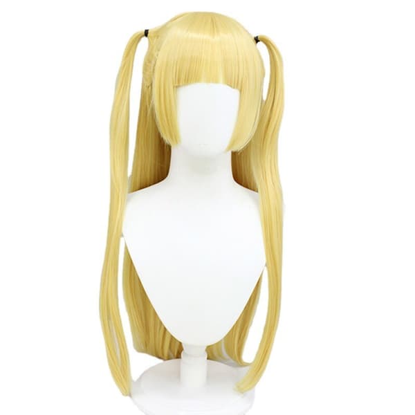 Misa Amane Death Note Cosplay Kostym med Peruk & Klänningsset [JUN] Endast Peruk One Size Only Wig One Size
