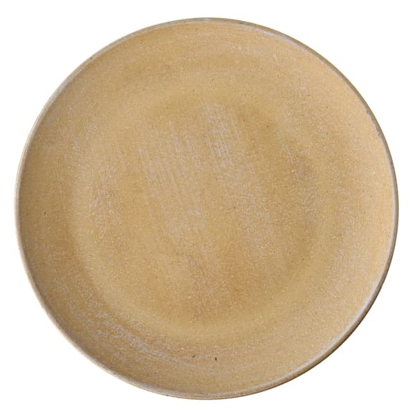 DAZ Beige Dekorativ Patera 25x25x24 cm af MDF