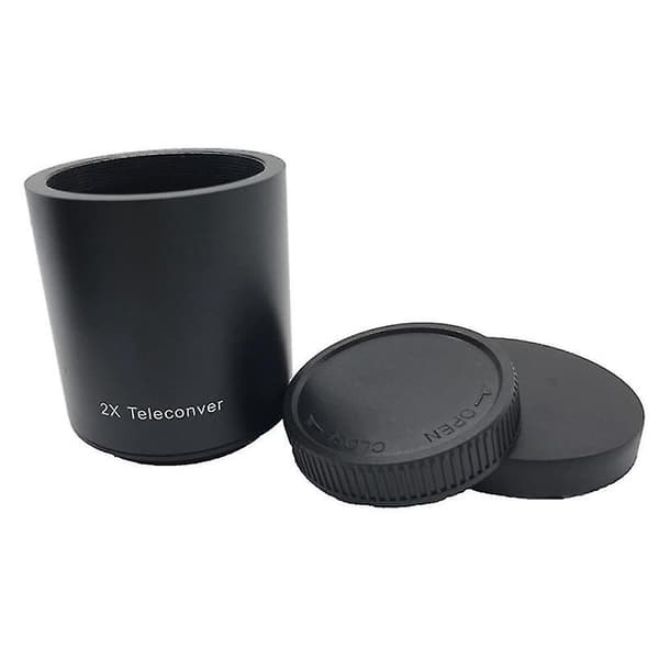 2x Teleconverter Lens Metal Teleconverter Magnifying Lens For