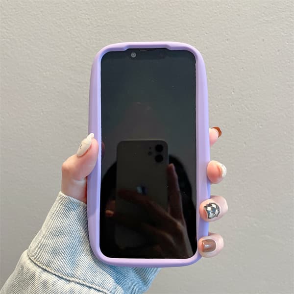 Fargerikt 3D morsomt stormunnet gutt telefondeksel, iPhone14