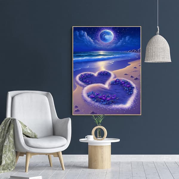 Full 5D diamantmaling, (30x40cm) En diamantmaling Anima