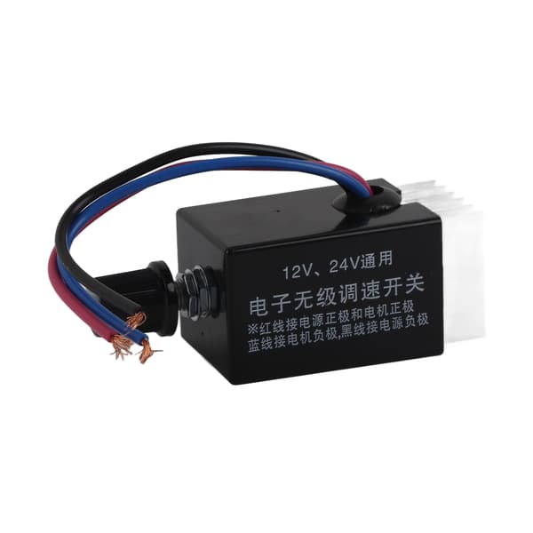 Universal DC 12V/24V Motorhastighedsregulator Afbryder Til Bil Lastbil Ventilator Varmelegeme Kontrol