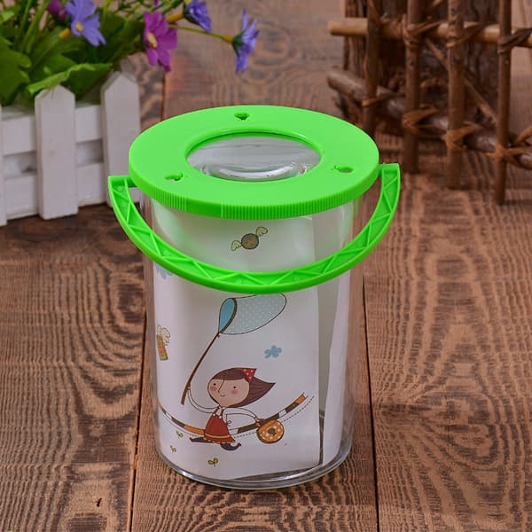 Explorer's Insect Jar, Explorer's Insect Catcher Kit for Kids, Insect Jar with Magnifying Glass