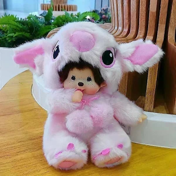 A2023 Ny 20cm Kawaii Tecknad Animerad Docka MONCHICHI Barn Födelsedagspresent Julklapp Bröllopsmaterial Docka D 20cm