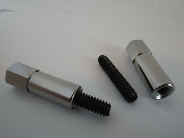 8-pak krom ventilkapselbolte sæt til Chevrolet 283 305 327 350 38