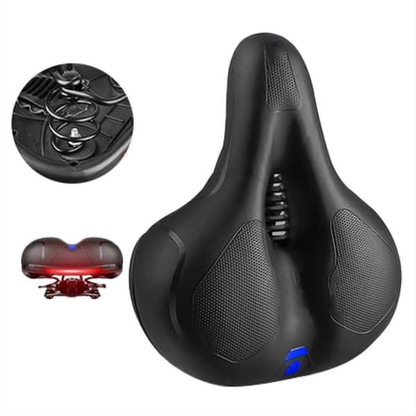 Men Women Universal Extra Wide Comfort Bicycle Saddle Padding Bike Seat