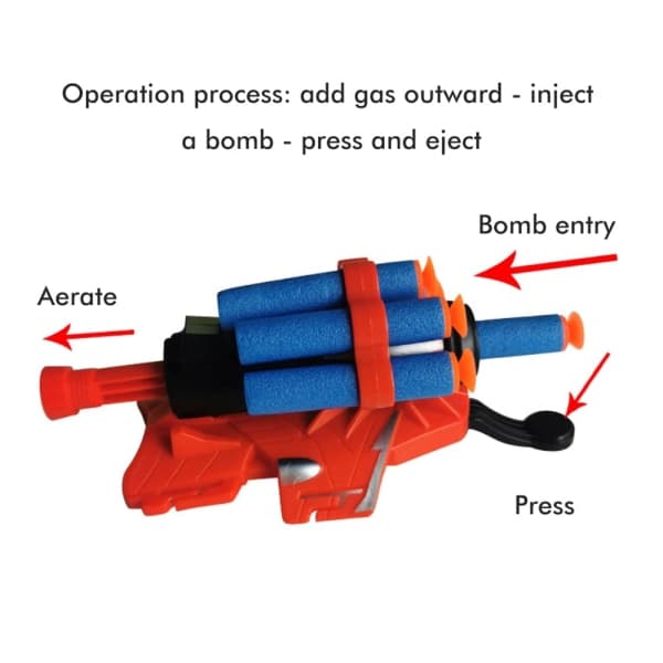 1x Spindelmannen Handskar Web Shooter Handskar Cosplay Leksak Prop Barn Present