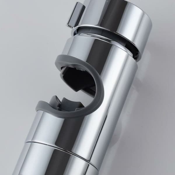 Manchoir holder, ABS 18-25 mm Justerbar dusjholder, svingbar 360°, krom