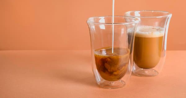 La Cafetière Dobbeltveggede Latteglass Sett - 2 stk.