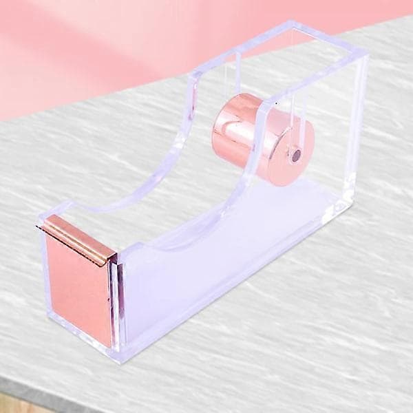 Holder til transparent akryltape til skole, hjem og kontor, skrivebord
