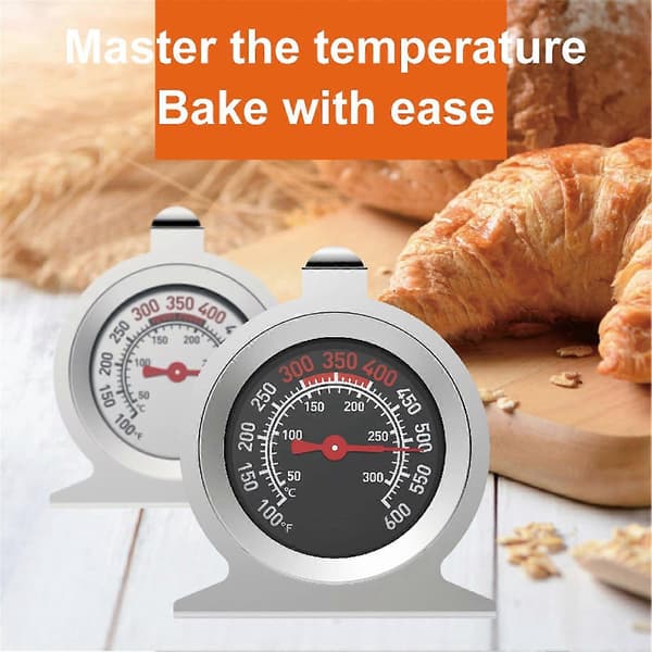Appliance Thermometer Precision Stable Heat Resistant Easy Installation Cooking Oven Thermometer for Kitchen 2
