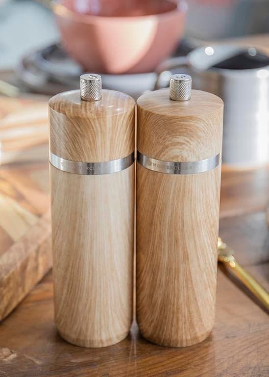 MasterClass Salt- eller Peberkværn 17 cm - Bøgefinish