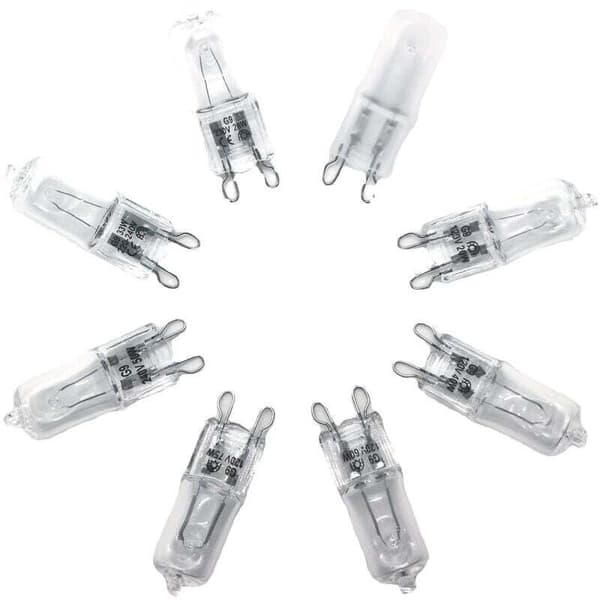 G9 Halogenpære 20W 230V Varm Hvid 2700K, 10-pak [JUN]