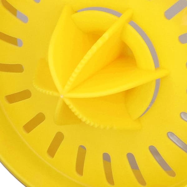 Lemon Squeezer 2-in-1 Juicer, Juice Press & Egg Yolk Separator, PP Hand Tool for Fruit Orange