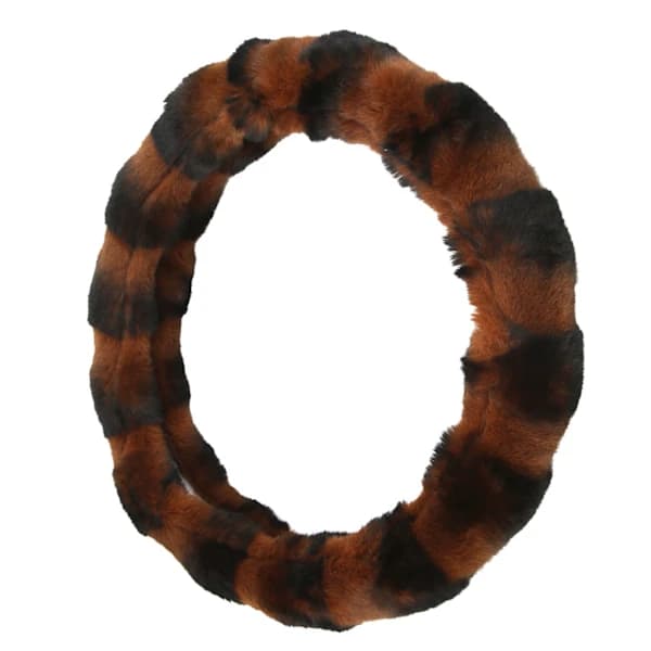 15 Inch Universal Soft Plush Car Steering Wheel Cover Stylish Accessory