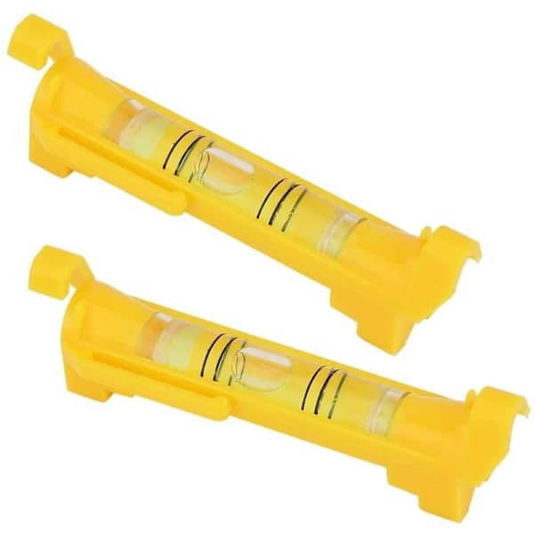 Mini High Precision Pocket Level with String, with Molded Hooks String Level, Gutter for Masonry Plumbing