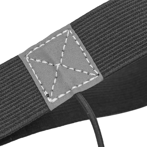 Justerbart elastisk triatlon, maraton, løping sportsnummerbelte sklisikker nummerholder med klips - stretch passform og komfortabel.