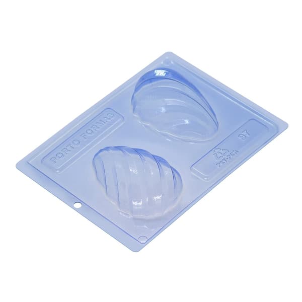 Pralinform Egg - Porto Formas 97 - Spesiell 3-delt form Transparent transparent