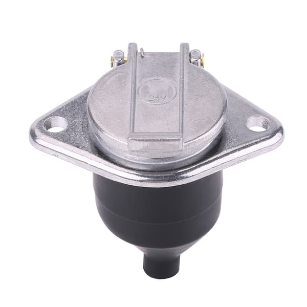 Universal 24V 7-pin Trailer Connector 7-pin Wiring Plug Adapter Socket