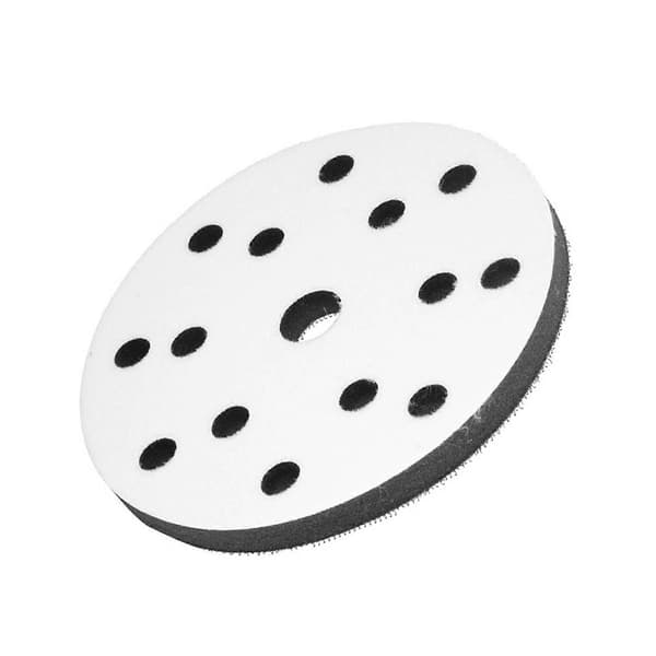 150 mm diameter myk buffer svamp grensesnitt dempepute for slipeplater (17 hull)
