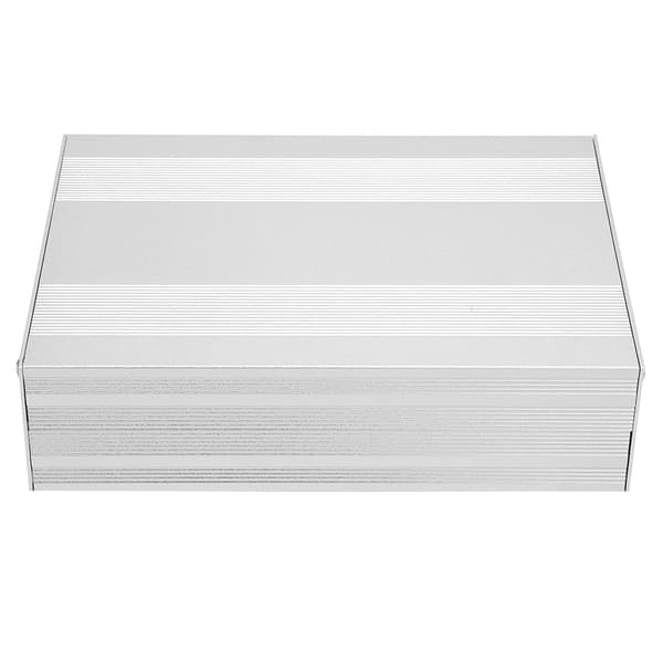 Aluminum Enclosure PCB Instrument Cooling Box Electronic Project Box 54*145*200mm