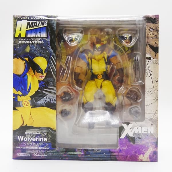 Anime X-Men Wolverine Actionfigur Leketøy 16cm Modell Revoltech Amazing Yamaguchi Skrivebordsdekorasjon