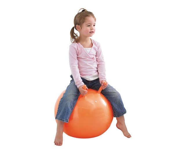 Barnas Skippy-ball 45 cm, oransje, fra 3 år