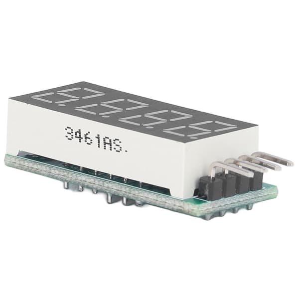4-siffrig 7-segments digital tubmodul LED-displaymodul I2C-gränssnitt DC 5V/3.3V DM43B04