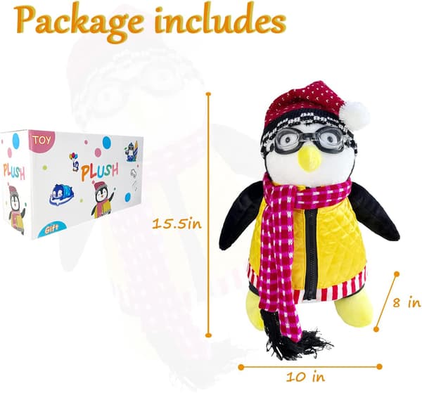 Pingviini Hugsy Pehmolelu, TV-pingviini Joey's Friends HUGSY Pehmopingviini Rachel-FX-