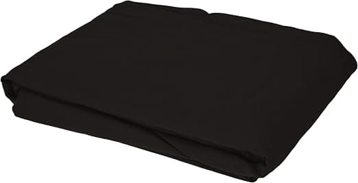 Mikrofiberlagen Sort 160 x 200 x 30 cm