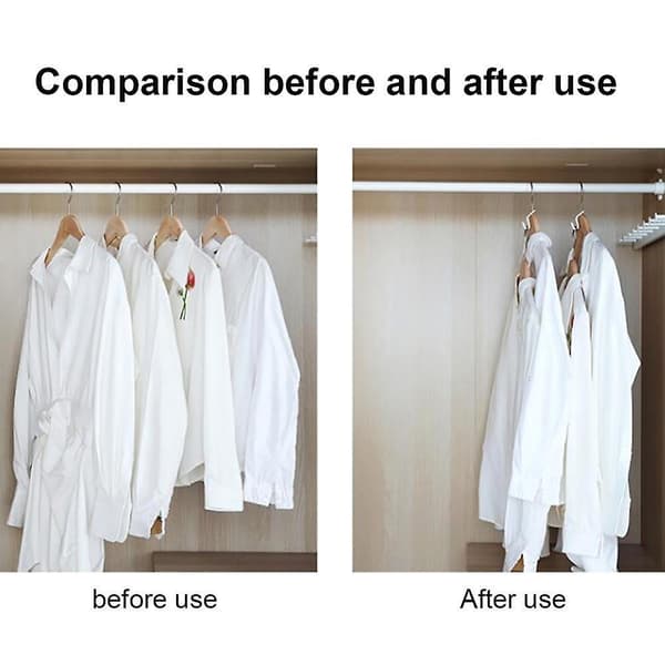 10-pack Clothes Hanger - Home Hanger Connection Hook, Fashion Hanger Connection Pendant, Plastic Stackable Connection Hanger Hook - Organizer White