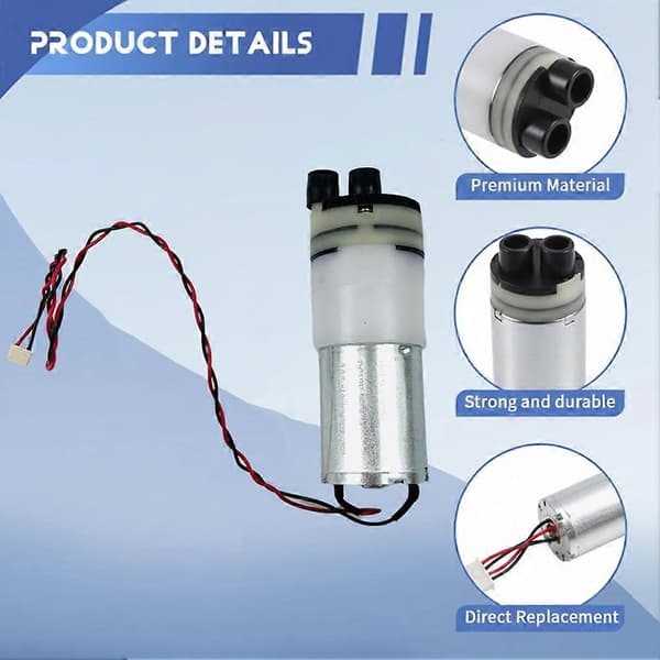 Vattenpumpmotor för Dreame X40 Master / X40 Pro Dammsugare Reservdelar Basstation Inbyggd Vattenpump