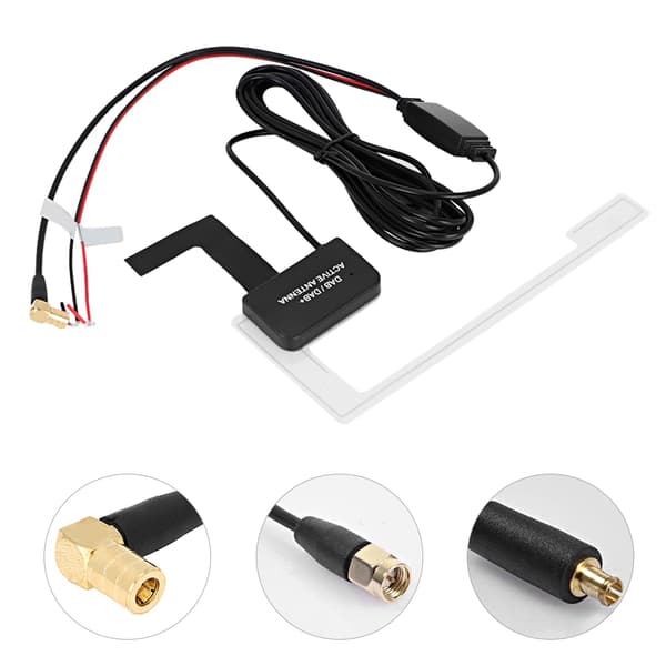 3 meter 20db digital radio patch hidden antenna - DAB SMB 12V