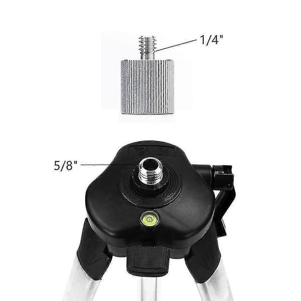 5/8 - 1/4 adapteri naaras-uros mikrofoniruuviliitin mikrofonitelineadapteri