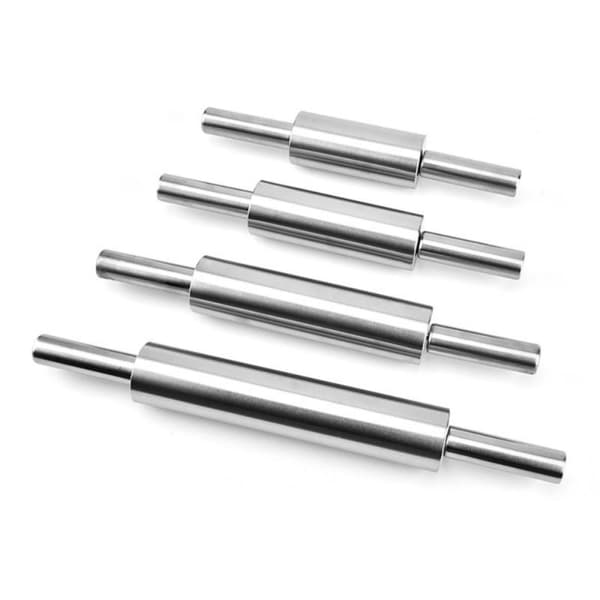 Kagerulle i rustfrit stål Non-stick wienerbrød dej bagning køkken - 43 cm Silver silver