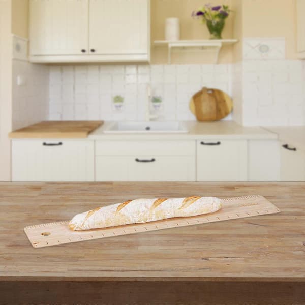 Baguette Vendebrett Tre Multifunksjon Praktisk å Bruke Flyttebrett Vendeoverføringsplatte for Kaker Franskbrød Pai