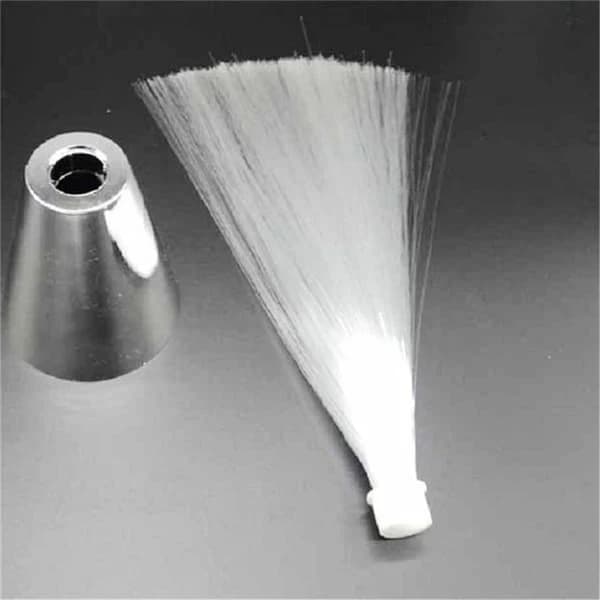 Fiberoptisk lampe / Fiberlampe - Fargeskiftende - 30 cm