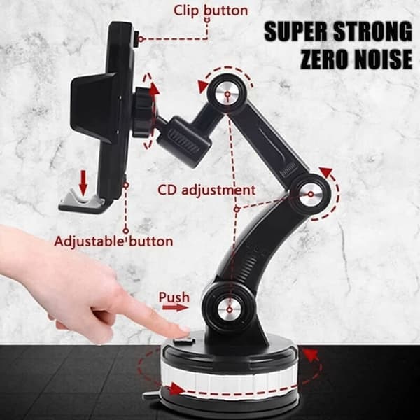 Super Adsorption Mobiltelefonholder Universal Biltelefonholder