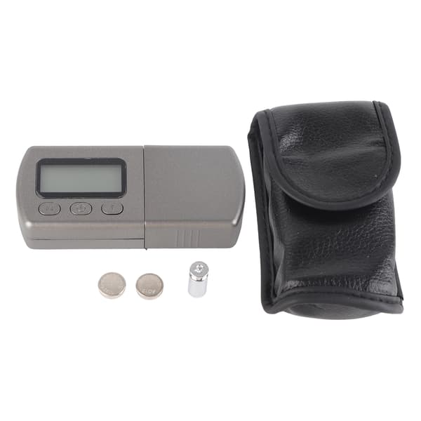 Digital pladespiller Stylus Force Gauge med høj præcision til MC MM Sort