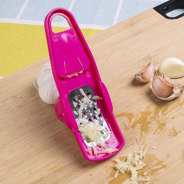 Garlic Peeler Grater Slicer Cutter Garlic Press Ginger Grinding Grater Vegetable Peeler Multifunctional Garlic Crusher