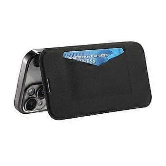 Compatible Case for iPhone 15 Plus Compatible with MagSafe Detachable Leather Cover with Lens Protection (Black)