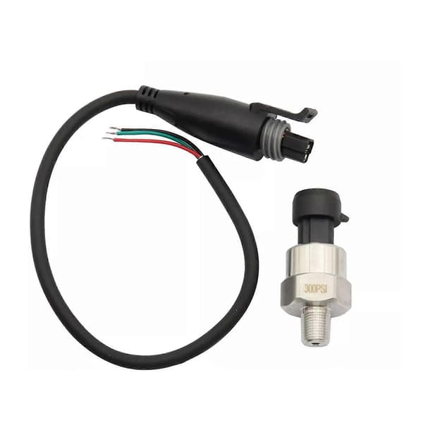 5V brændstoftryksensor 300Psi 1/8\" NPT-gevind til olie, gas, luft, vand